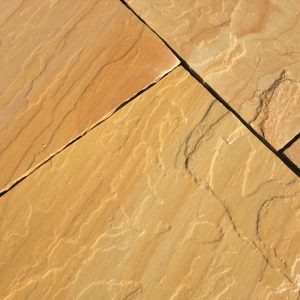 Sunset Buff Paving Slabs